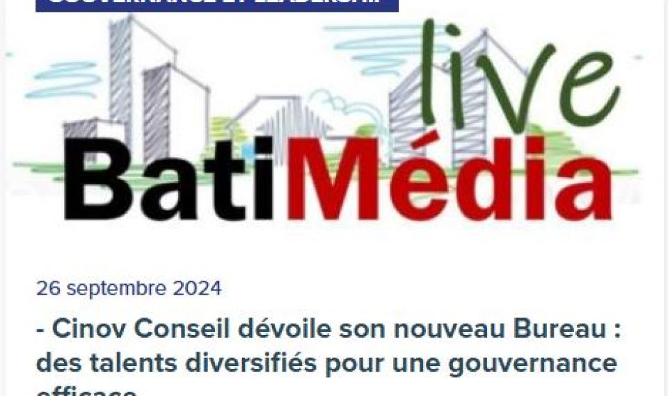 BATI MEDIA LIVE - CINOV CONSEIL